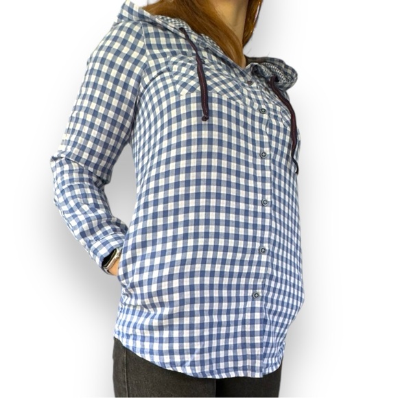 Lee Cooper Plaid Pullover Hoodie - Picture 4 of 12